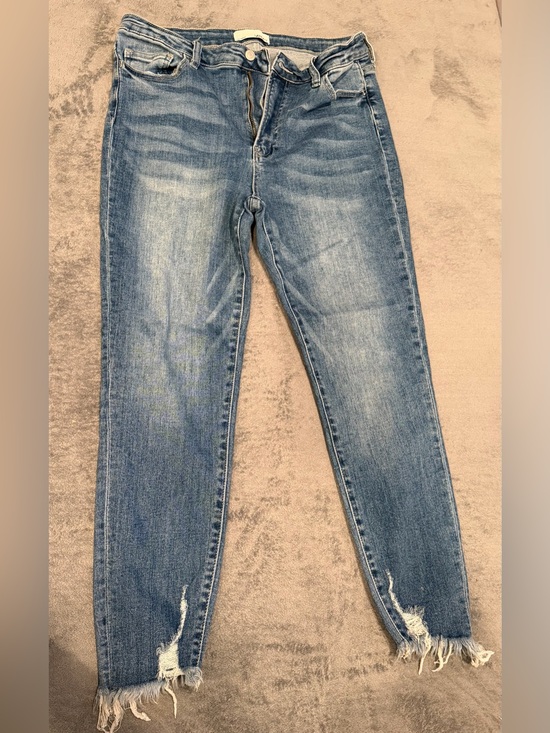 Vervet Denim - Vervet Women’s Light Blue Distressed Skinny Jeans